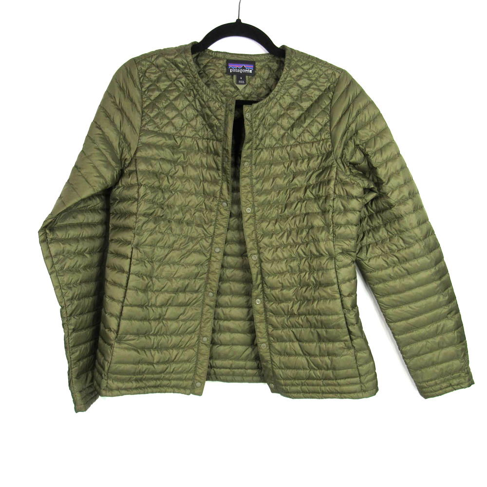 Patagonia Women’s Lightweight Quilted Jacket - Olive Green